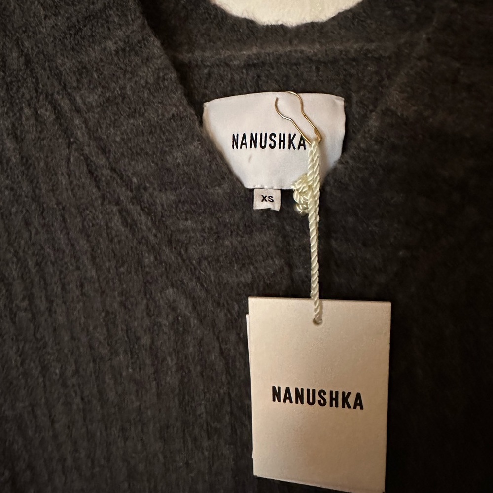 Nanushka oversized gray sweater - Picture 4 of 7